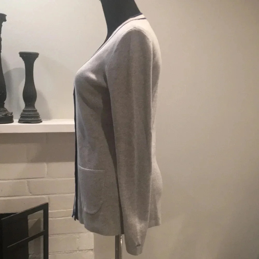 Tommy Hilfiger V Neck Button Down Sweater